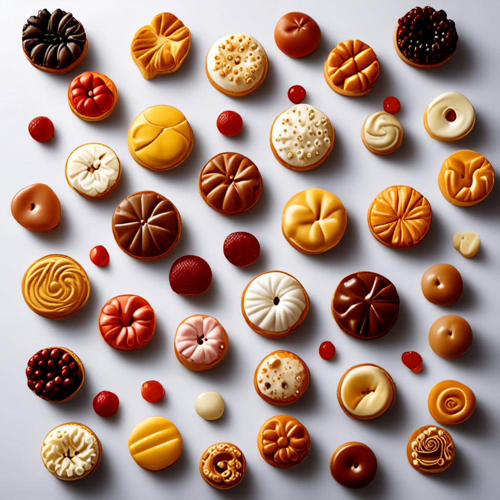 AI food photography - French patisserie assortment luxury bakery editorial - VOID AI bulk image creator