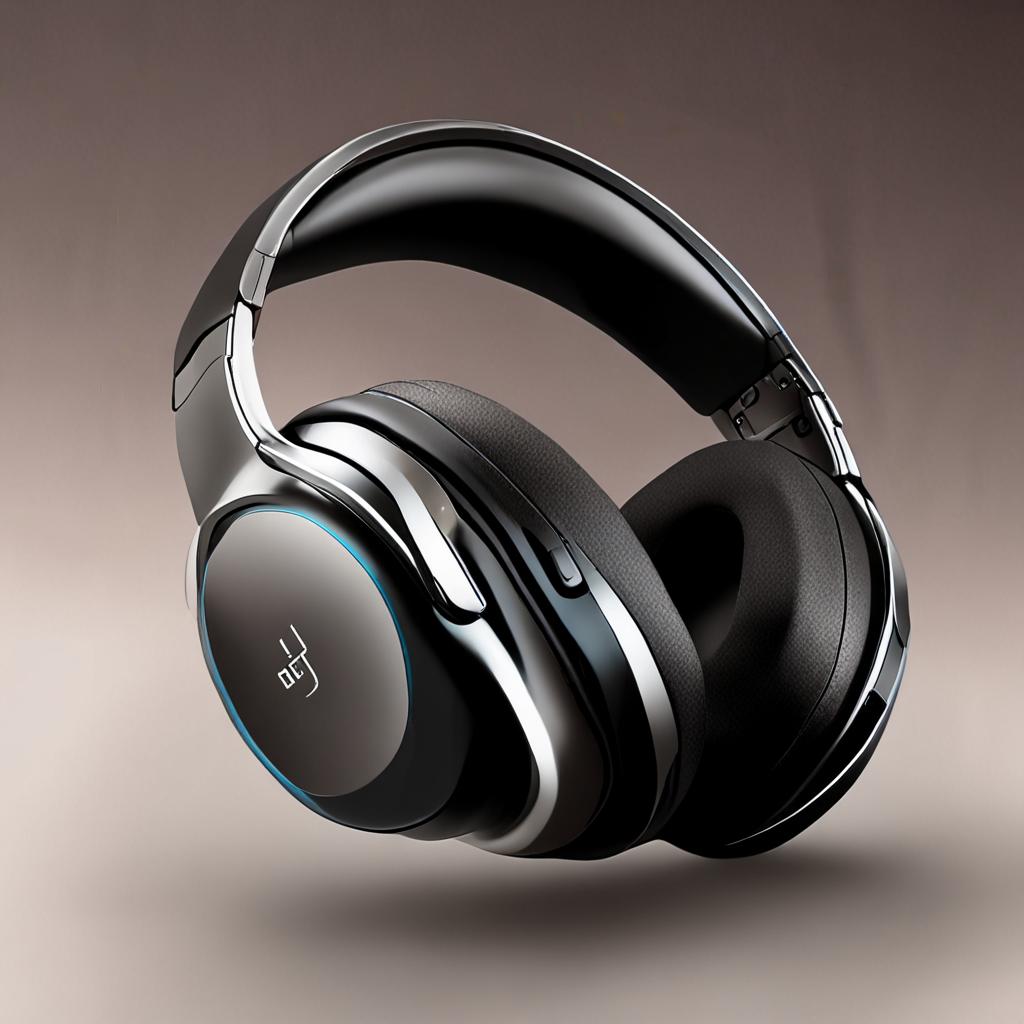 AI product photography - tech headphones product shot commercial photography - VOID AI bulk image creator